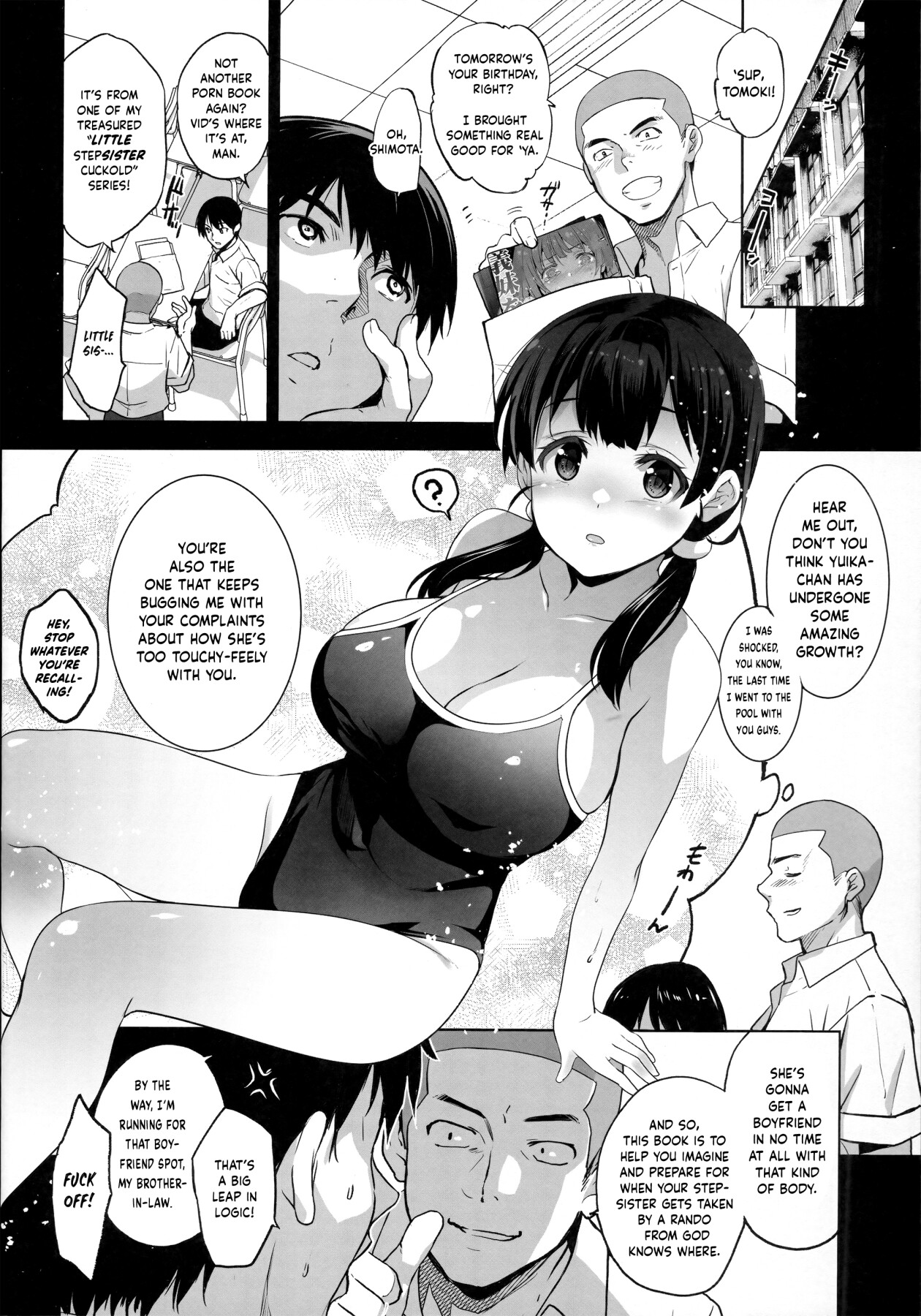 Hentai Manga Comic-My Little Sister Is Sending Me Her Videos Of Getting Fucked By Strangers-Read-5